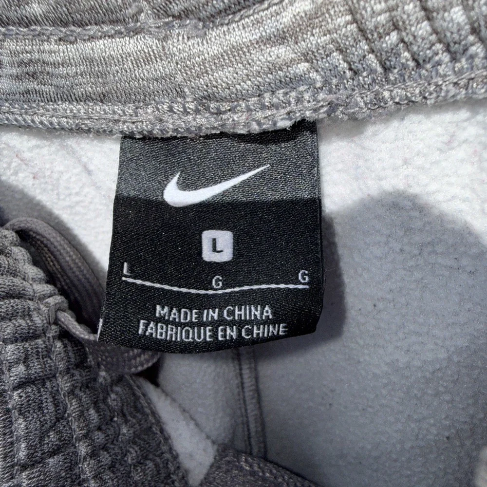 Nike Elite‎ Big Kids' Basketball Pants   Size Large Light Grey